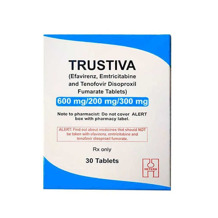 Thuốc điều trị phơi nhiễm HIV Hetero Trustiva