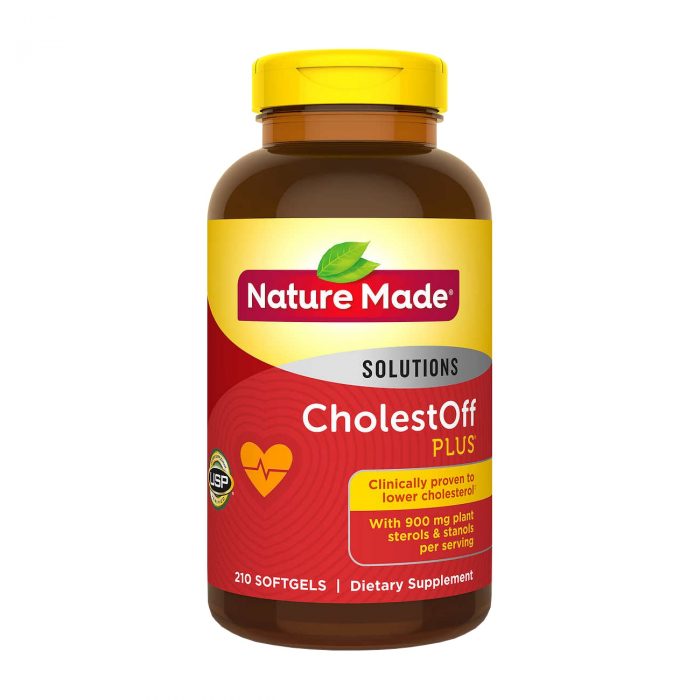 Thuốc giảm Cholesterol trong máu Nature Made CholesOff
