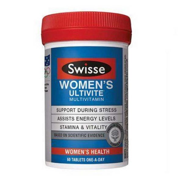 Swisse Women’s Ultivite vitamin tổng hợp cho Nữ, Hộp 60 viên