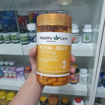 Sữa Ong Chúa Healthy Care Royal Jelly 1000mg, Chai 365 viên