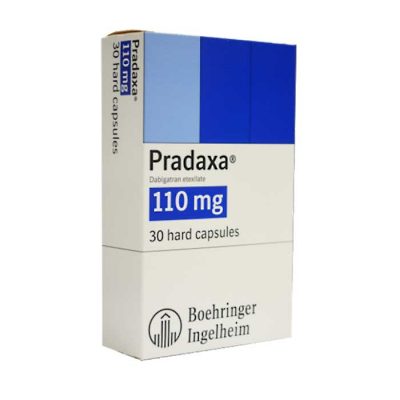 Pradaxa 110mg Thuốc chống đông máu ngừa đột quỵ, huyết khối, hộp 30 viên