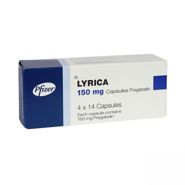Lyrica 150mg Pfizer, Hộp 56 viên
