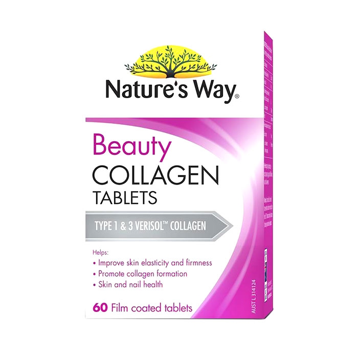 Beauty Collagen Nature's Way Úc, Chai 60 viên