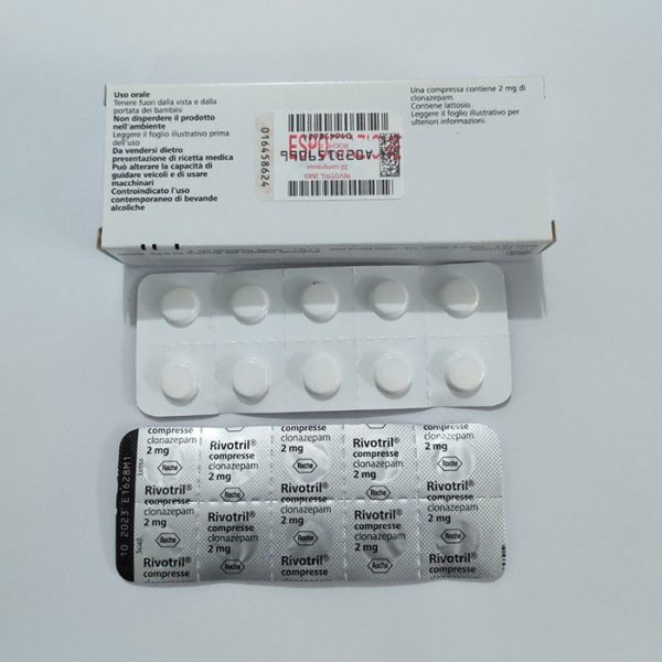 Thuốc Ngủ Rivotril 2mg Clonazepam Roche Hộp 20 Viên | HOJAShop