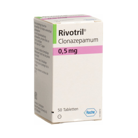 Thuốc Roche Rivotril Clonazepam 0.5mg