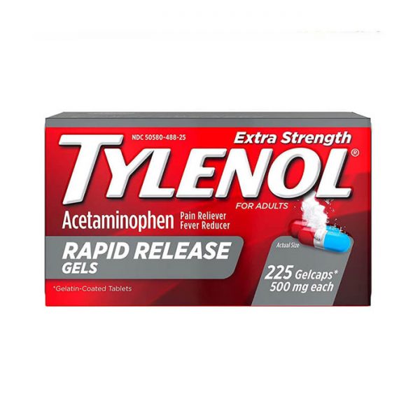 Tylenol Extra Strength Rapid Release Gels 500mg