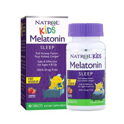 Kẹo ngậm giúp trẻ ngủ ngon Natrol Kids Melatonin Sleep