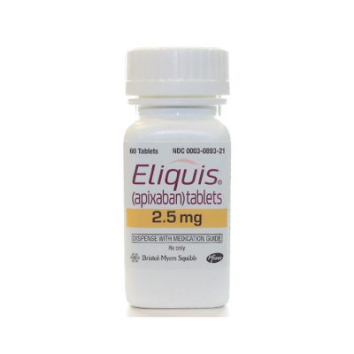Thuốc Eliquis (apixaban) Tablets 2.5mg