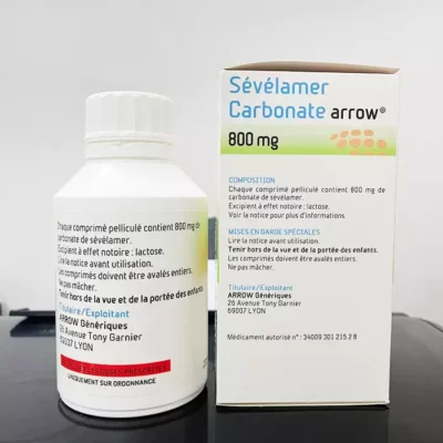 Thuốc Arrow Sevelamer Carbonate 800mg, Hộp 180 viên