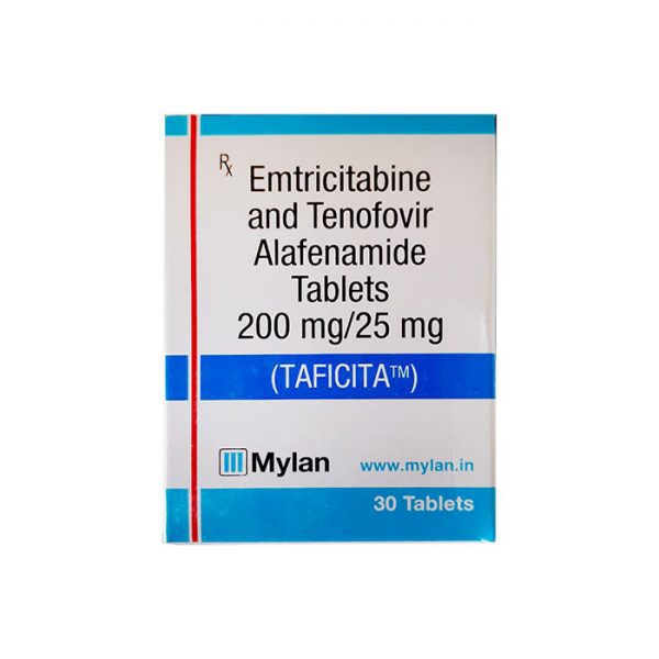 Thuốc Mylan TAFICITA ARV Emtricitabine/Tenofovir 200mg/25mg