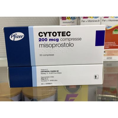 Thuốc tiêu hóa Pfizer Cytotec 200mcg Misoprostol 200mcg, Hộp 50 viên