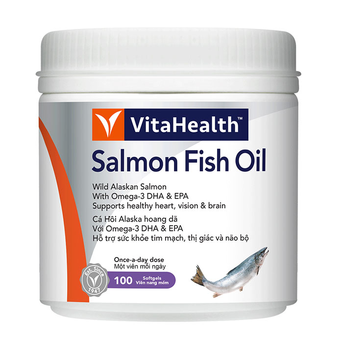 VitaHealth Salmon Fish Oil 100 viên