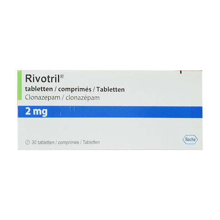 Thuốc ngủ Rivotril 2mg Roche 30 viên