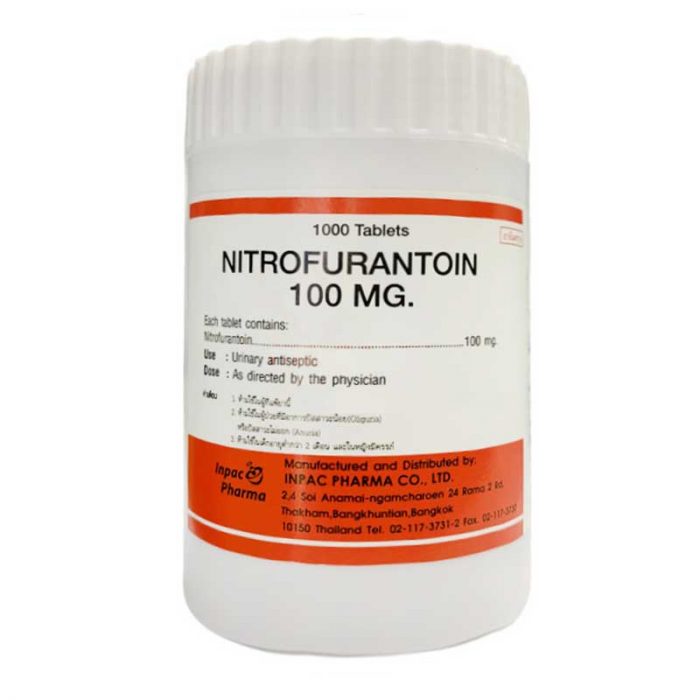 Nitrofurantoin 100mg Inpac Pharma 1000 viên