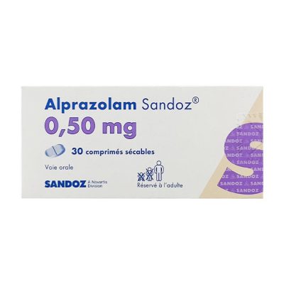 Alprazolam Sandoz 0.5mg 3 vỉ x 10 viên