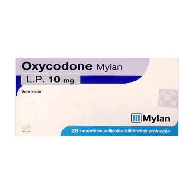 Oxycodone Mylan LP 10mg 4 vỉ x 7 viên