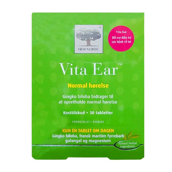 Vita Ear New Nordic 15 viên - Viên uống hỗ trợ thính giác
