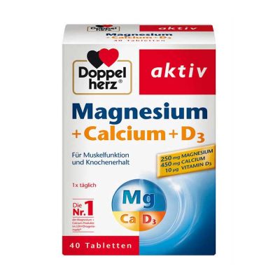 Magnesium + Calcium + D3 Doppelherz