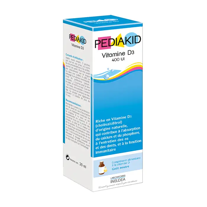 Pediakid Vitamin D3 400IU 20ml