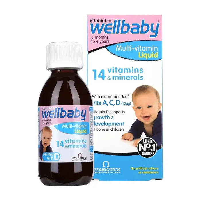 Vitabiotics Wellbaby Multi-Vitamin Liquid 14 Vitamin & Minerals 150ml