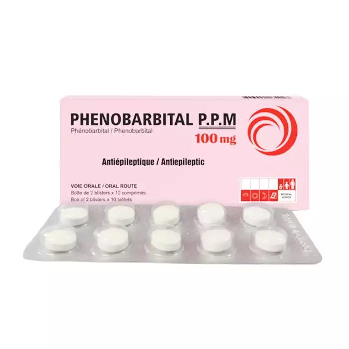 Phenobarbital P.P.M 100mg 2 vỉ x 10 viên