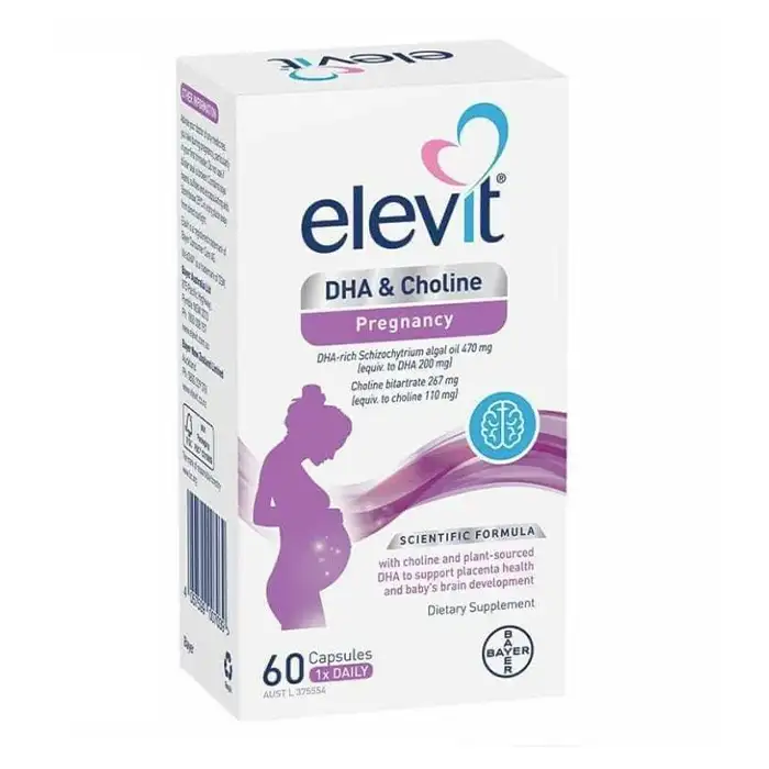Elevit DHA + Choline Pregnancy Bayer 60 viên