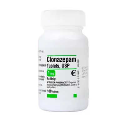 Clonazepam 1mg IV pharmaceutical chai 100 viên - Trị động kinh