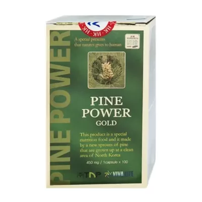Pine Power Gold Sangil Pharm 100 viên