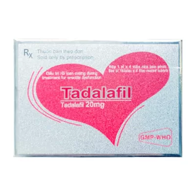 Tadalafil 20mg Armephaco 4 viên - Điều trị rối loạn cương dương